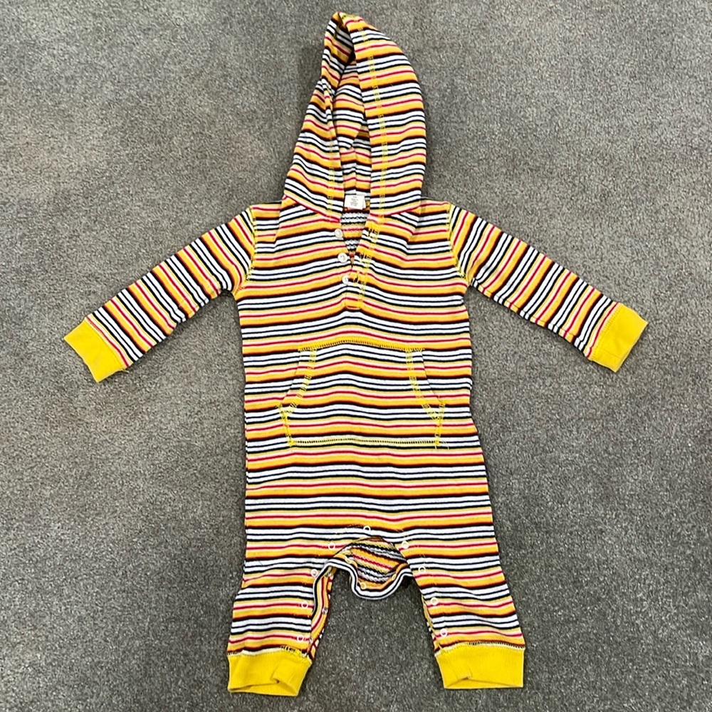 Tucker and Tate hooded onesie